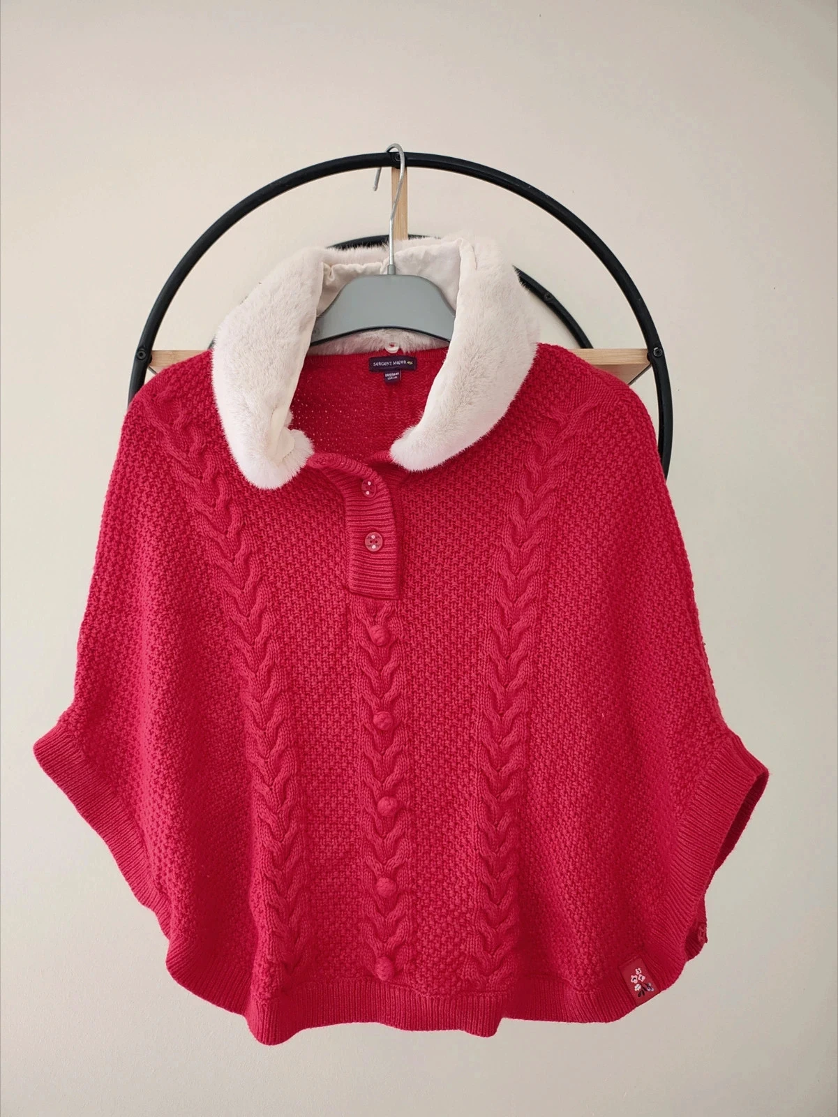 8-9 ans poncho sergent major